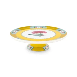 Boleira 21cm Porcelana Amarelo Blushing Birds Pip Studio