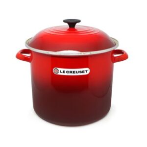 Caldeirao stock pot vermelho 26cm le creuset