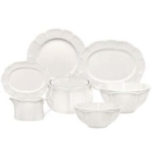 Baixela 07 pecas porcelana new ritz