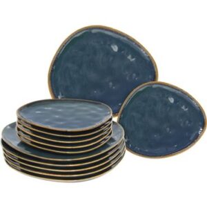 Aparelho De Jantar 12 Peças Em Grés - Aspen La Ville Collection