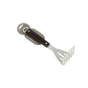Espremedor de batata inox wood 31cm laville